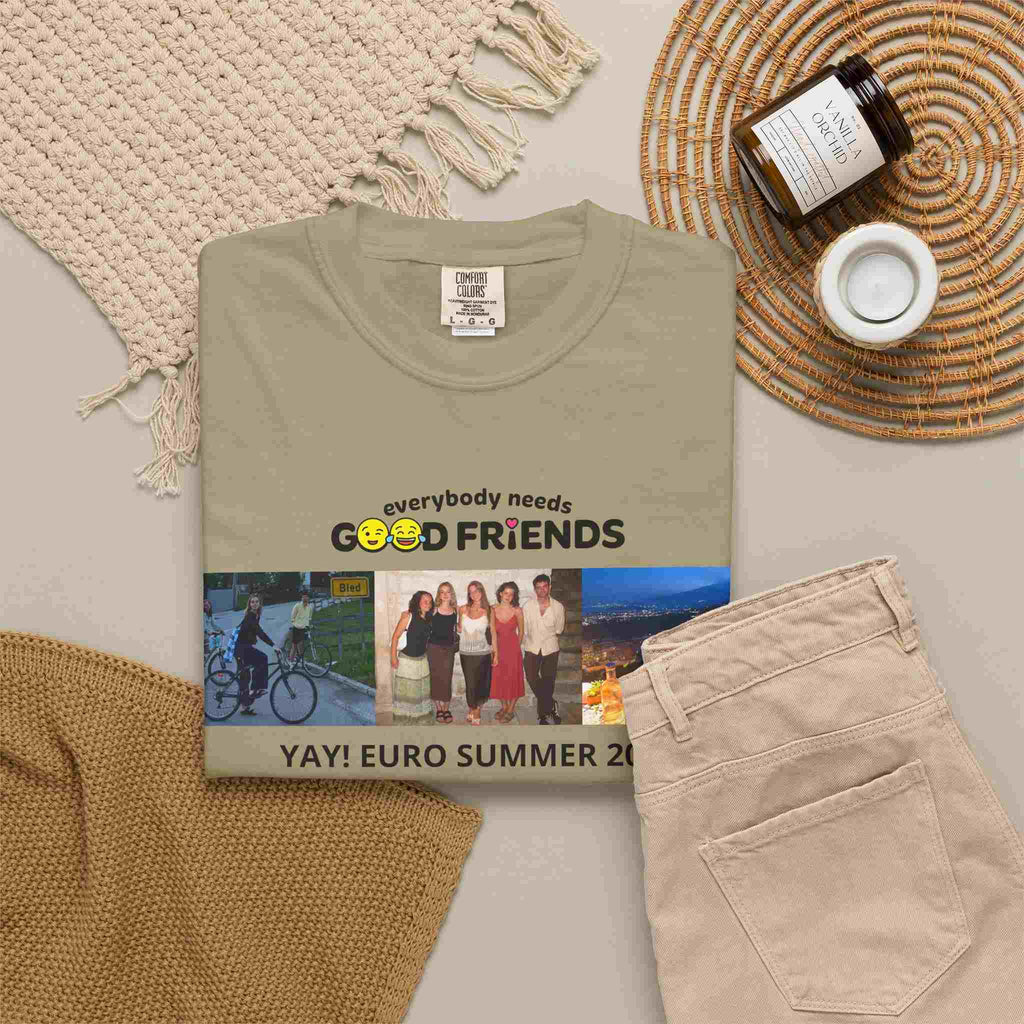 Custom pepper Women's Photo Tee - Layout 3 | Good Friends