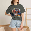 Personalized White T-Shirt for Men - Layout 5 | Good Friends